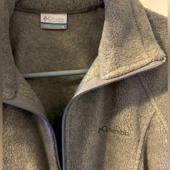 Columbia Gray Benton Springs Fleece Jacket M - Picture 3 of 7